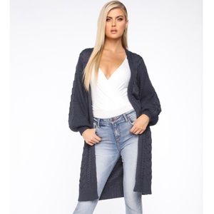 Fashion Nova Long Cardigan